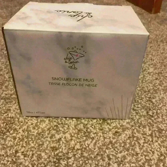 Snowflake coffee mug - Picture 3 of 5